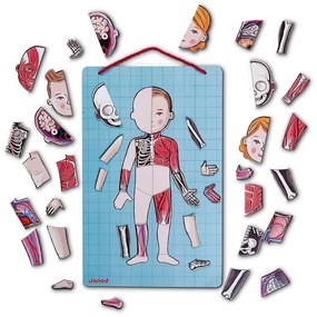 Janod - Puzzle magnetic BODYMAGNET corp uman