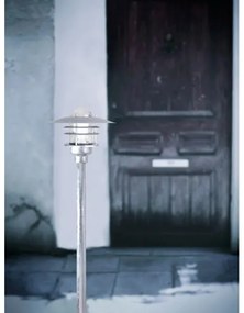 Nordlux - Lampă de exterior AGGER 1x E27/60W/230V IP54 argintie