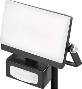 Proiector LED cu senzor de mișcare TAMBO EVO LED/10W/230V 4000K IP44 negru