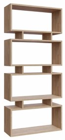Biblioteca Living Langdon, PAL Melaminat, Stejar