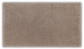 Prosop maro din bumbac 71x40 cm Chevron - Foutastic
