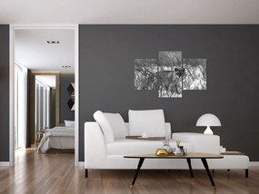 Tablou - Vulpe în timpul iernii (90x60 cm)