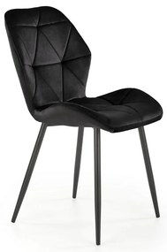 Scaun de bucaterie Pelor, negru