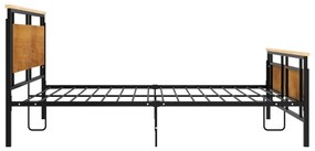 Cadru de pat, 180 x 200 cm, metal