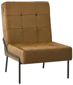 vidaXL Scaun de relaxare, maro, 65x79x87 cm, catifea