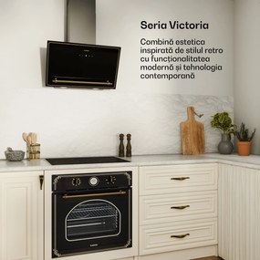 Klarstein Plită cu inducție Victoria, 60 cm, 4 plite, glisantă, funcție Boost