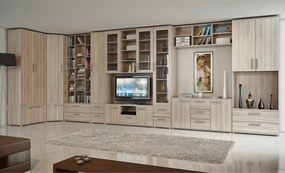 Dulap , DTD laminat, stejar sonoma, DUNAJ TIPUL15