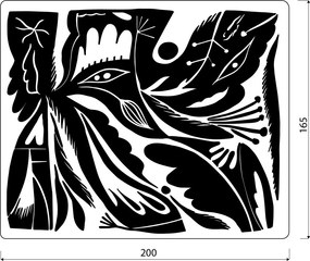 Pătură galbenă 165x200 cm Lino – noo.ma