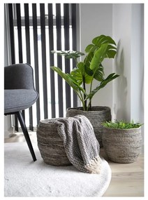 Set 3 coșuri din frunze de porumb House Nordic Tivoli