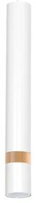 Lustră pe cablu JOKER WHITE WOOD 1xGU10/8W/230V