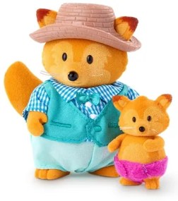 Set de figurine Li'l Woodzeez TIPPYTAIL familie de vulpi