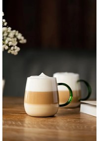 Căni 2 buc. pentru cappuccino 400 ml Bolla – Vialli Design