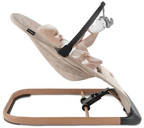 Balansoar pentru copii Kidwell Laro Full - Beige Wooden