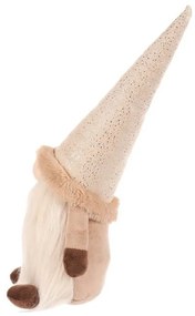 Decorațiune de Crăciun Spiriduș în picioare, înălțime 32 cm, bej/maro, 32 cm