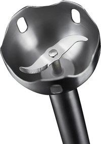 Resigilat: Blender, tocator si mixer 3in1 Russell Hobbs Desire 24700-56, 500W, 2 viteze + Puls, Tel, Tocator, Pahar Gradat, Functie pulse, Rosu