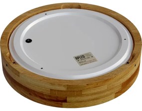 Plafonieră LED RONDO LED/24W/230V d. 30 cm stejar APLED