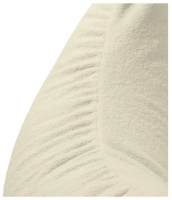 Fotoliu puf pentru copii crem cu tapițerie din țesătură bouclé Clip Clap 90 – SLOWDOWN