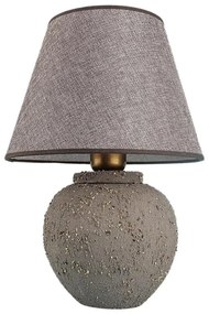 Lampă de masă RAMZES 1xE27/40W/230V maro