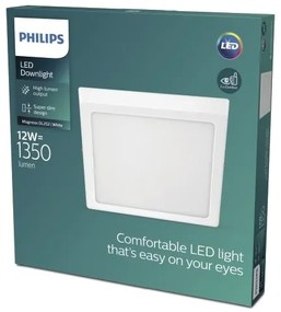 Plafonieră LED MAGNEOS LED/12W/230V 4000K albă Philips