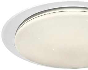 Plafonieră LED dimabilă SONIC LED/35W/230V 3000-6000K Ø 45 cm albă + telecomandă
