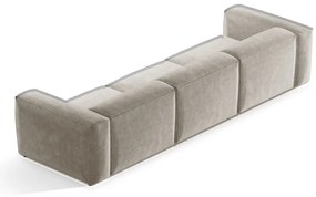 Canapea 4 locuri Bergamo velur reiat L364 cm