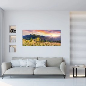 Tablou - Peisaj forestier (120x50 cm)