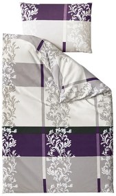 Lenjerie de pat din bumbac DELUXE violet Dimensiune lenjerie de pat: 70 x 90 cm | 140 x 200 cm