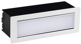 Spot LED incastrabil iluminat exterior ambiental IP54 ECHO alb