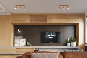 Spot în culoare naturală ø 6 cm Ludwik – Sollux