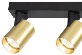 Spot VOLF 3xGU10/10W/230V auriu/negru