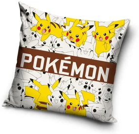 Pokémon PikaPal husa pernă din catifea 40x40 cm
