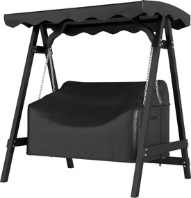 Outsunny Husă pentru leagăn de grădină 2 locuri, husă de protecție impermeabilă, rezistentă la vânt și la UV, material Oxford 420D | Aosom Romania