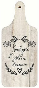 Tablă decorativă din lemn Bohemia Gifts Inima deacasă