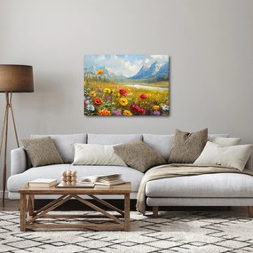 Tablou - Peisaj pictat (70x50 cm)