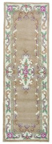 Covor din lână FlairRug Aubusson, 67 x 210 cm, bej