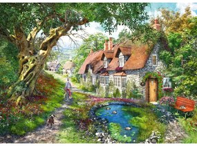 RAVENSBURGER - PUZZLE CASUTA PE DEAL 1000 PIESE DESIGN NOU - RAVENSBURGER (RVSPA00131)
