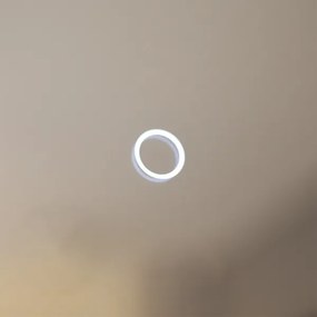 Oglindă LED retroiluminată pentru baie Zuma Line D2526 24W/230V 3000/4000/6000K IP44 alb/auriu