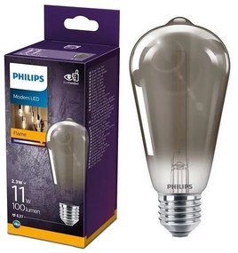 Bec LED VINTAGE Philips ST64 E27/2,3W/230V 1800K