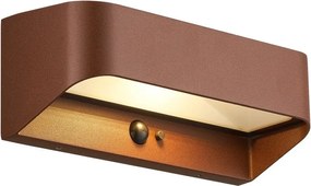 Aplica LED de exterior solara cu senzor IP54 Marcellio maro