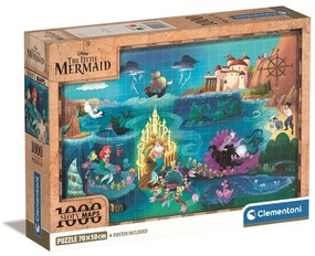 Puzzle Disney Maps - Little Mermaid