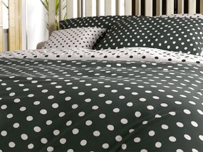Lenjerie de pat din bumbac Colam gri