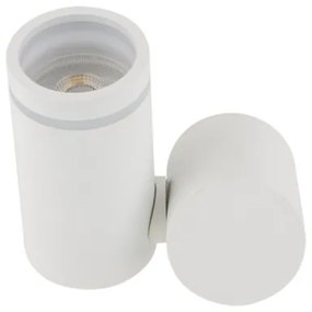 Spot de perete JET SET 1xGU10/10W/230V alb