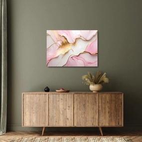 Tablou pe sticlă - Design de marmură (70x50 cm)