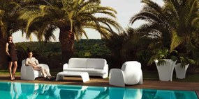 Ghiveci flori / Jardiniera plante de exterior / interior design modern premium PEZZETTINA PLANTER 85x85x85 56008R Vondom