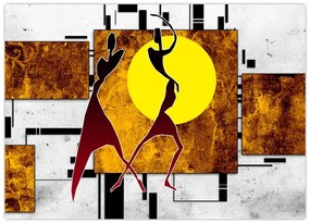 Tablou cu pictură epochală străveche (70x50 cm)