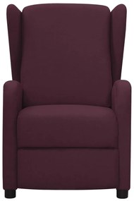 342308 vidaXL Fotoliu rabatabil, violet, material textil