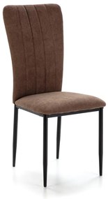 Scaune de dining maro 4 buc. Holly – Marckeric
