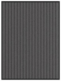 vidaXL Covoraș Dună Neagră și Gri 90x120 cm