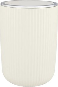 Coș de gunoi Wenko Agropoli, înălțime 27 cm, crem