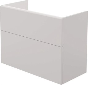 Dulap baie suspendat 80x60x38.5cm pentru lavoar, casmir mat, MDF, Deante Prizma Casmir mat, 800x600x385 mm